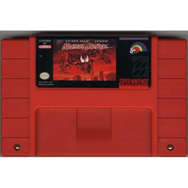 SNES - Spider-Man & Venom Maximum Carnage (Cartridge Only)