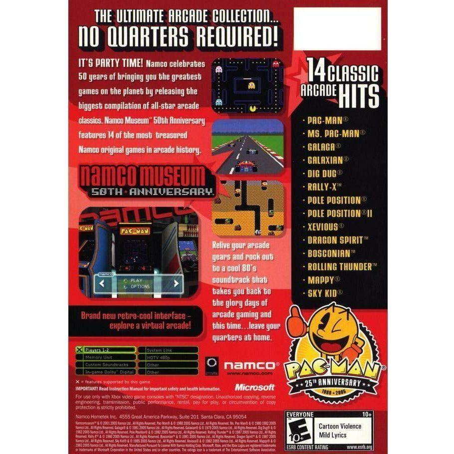 XBOX - 50e anniversaire du musée Namco