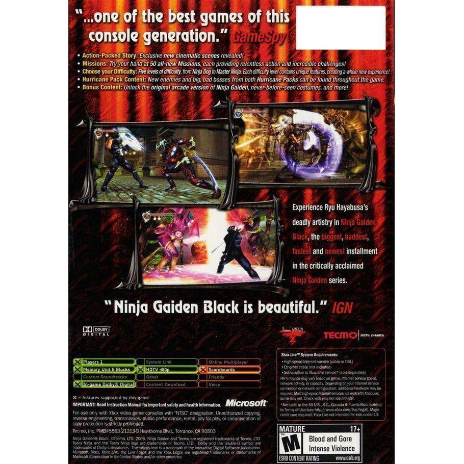 XBOX - Ninja Gaiden Black