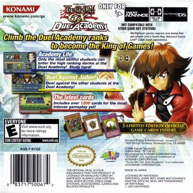 GBA - Yu-Gi-Oh GX Duel Academy (Cartridge Only)