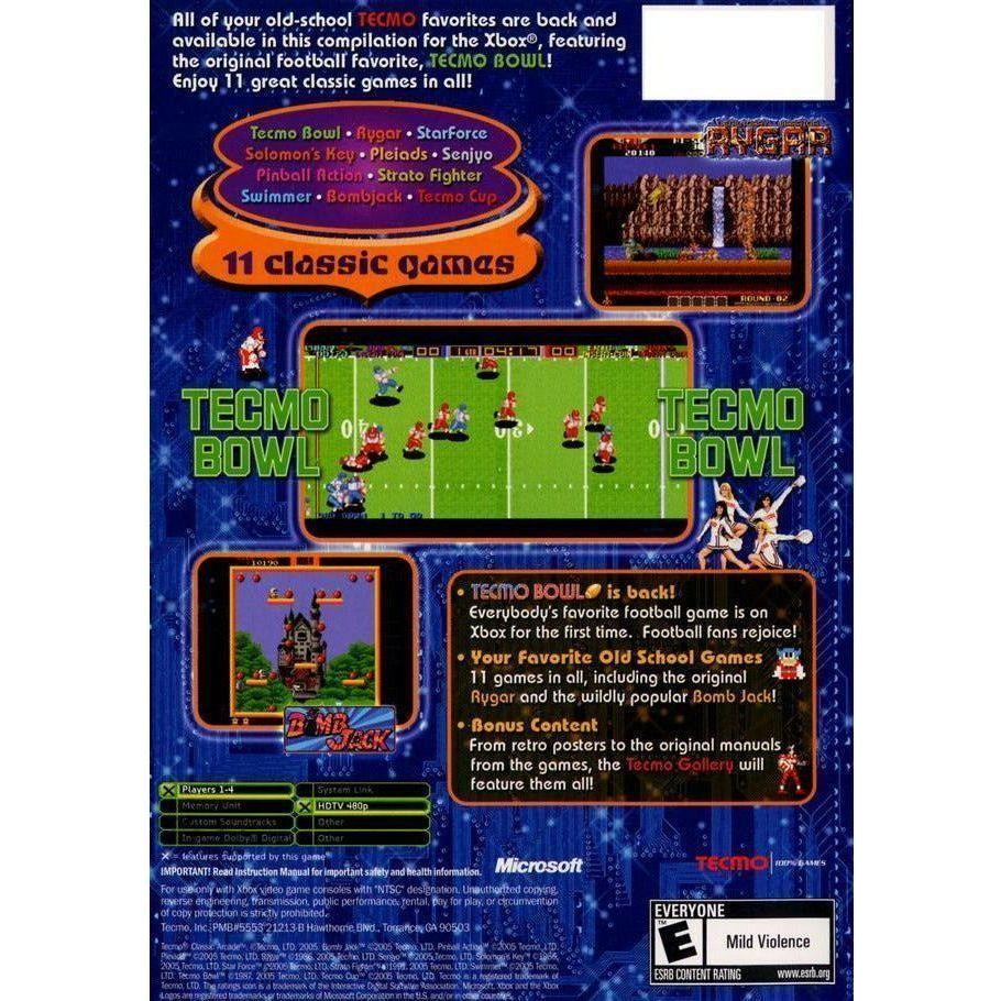 XBOX - Tecmo Classic Arcade