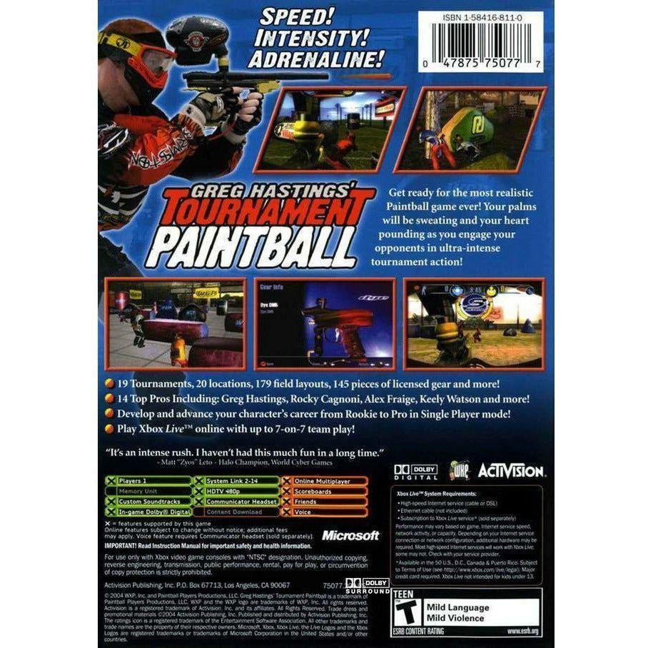 XBOX - Tournoi Greg Hastings Paintball Max'd