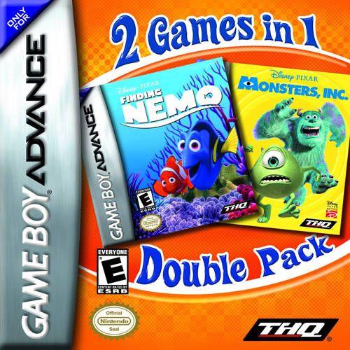 GBA - Monsters Inc / Finding Nemo (Cartridge Only)
