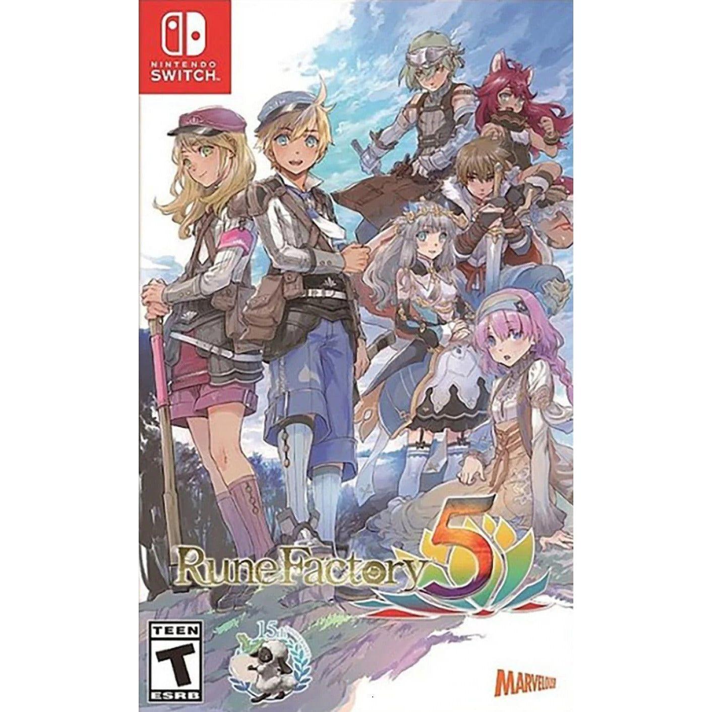 Switch - Rune Factory 5 (In Case)