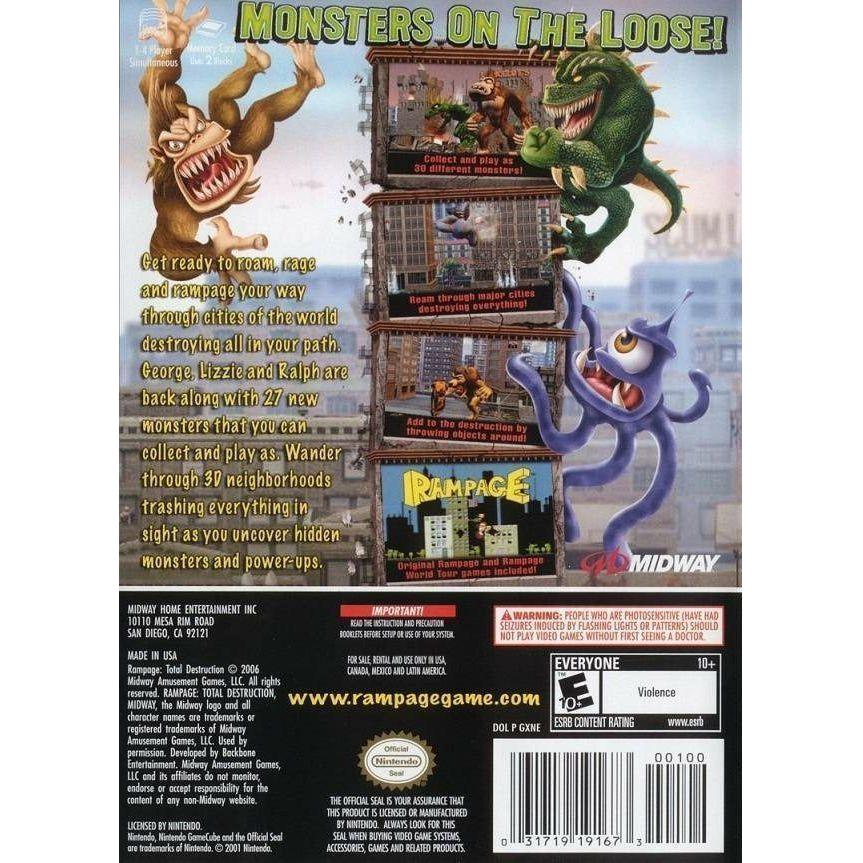 GameCube - Rampage Total Destruction