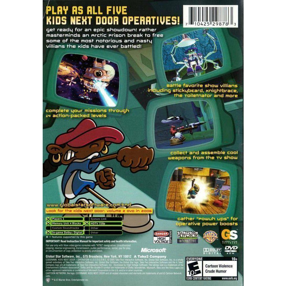 XBOX - Kids Next Door - Operation V.I.D.E.O.G.A.M.E.