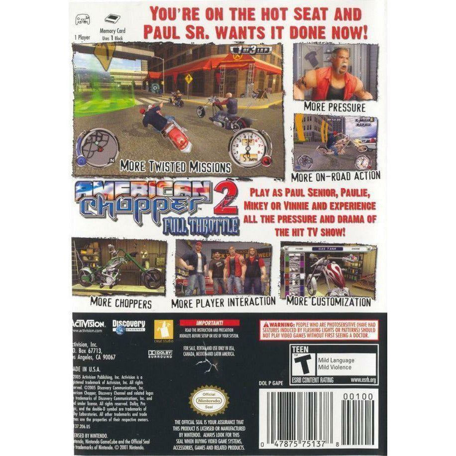 GameCube - American Chopper 2 Full Throttle