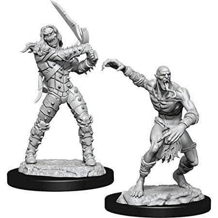D&D - Minis - Nolzurs Marvelous Miniatures - Wight & Ghast