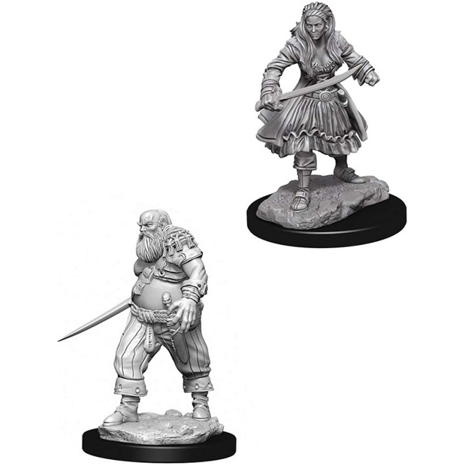 D&D - Minis - WizKids Deep Cuts Miniatures - Pirates