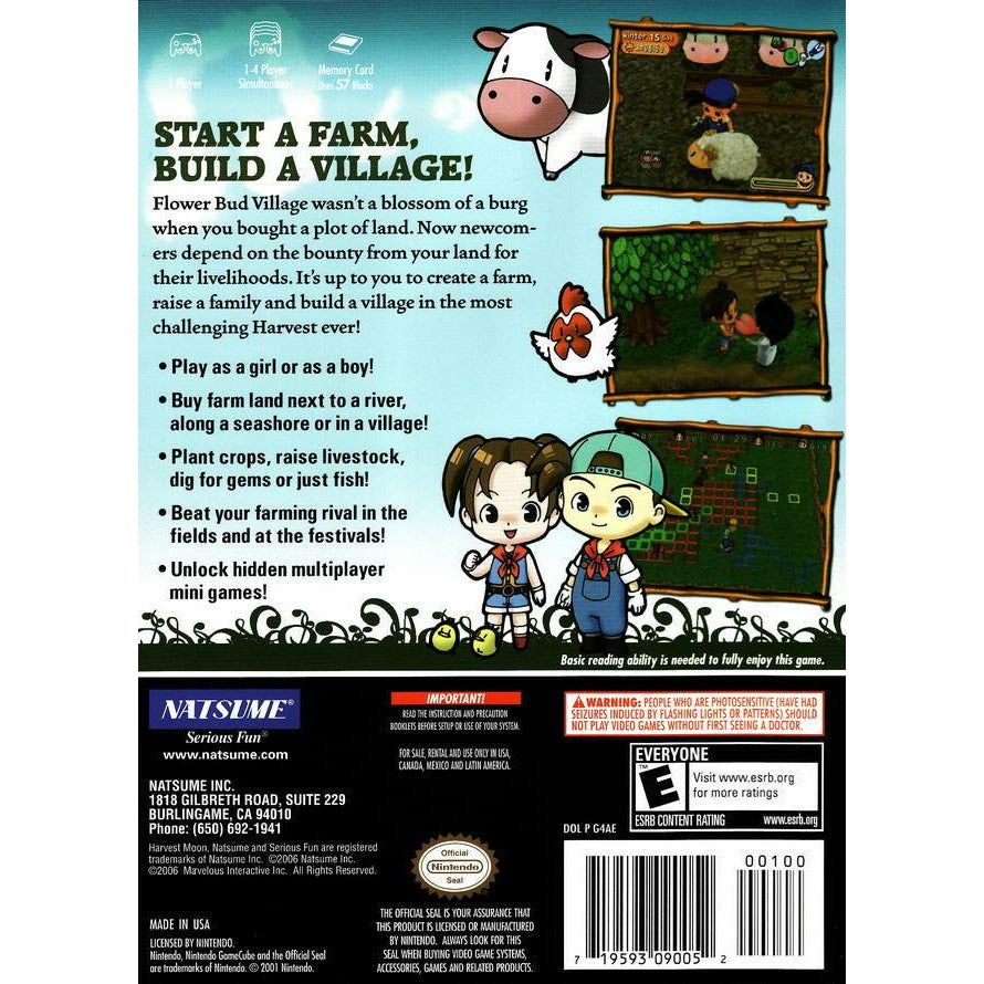 GameCube - Harvest Moon Magical Melody