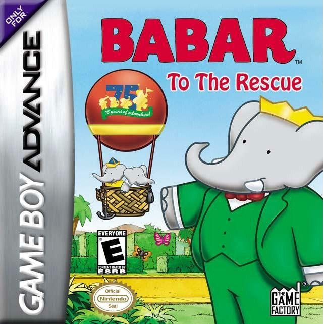 GBA - Babar à la rescousse (cartouche uniquement)