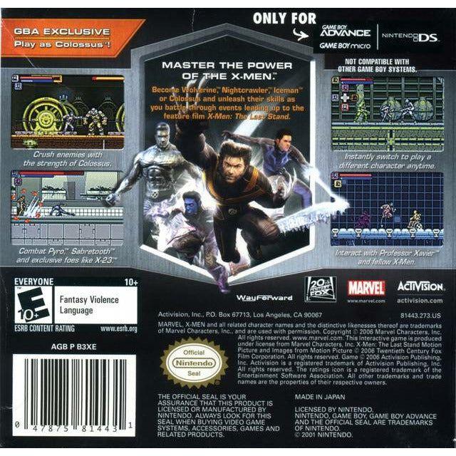 GBA - X-Men The Official Game (Cartridge Only)