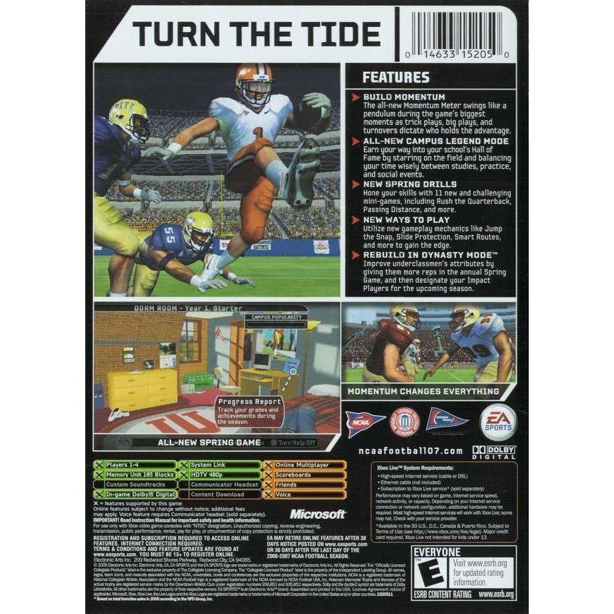 XBOX - NCAA Football 07