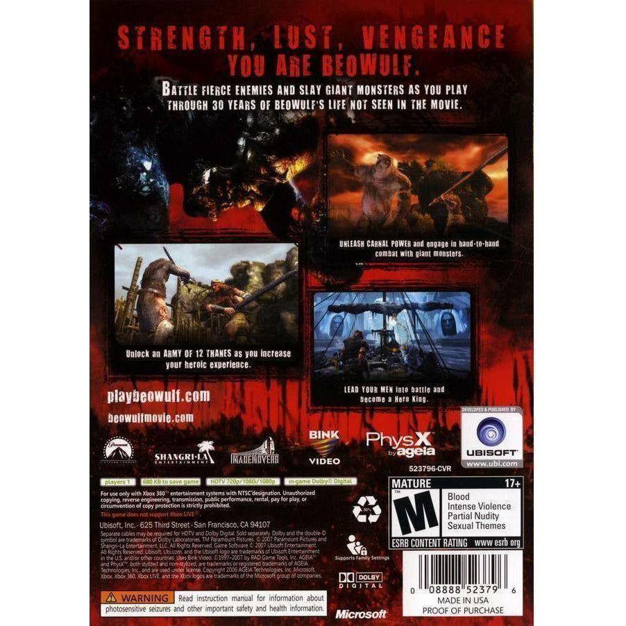 XBOX 360 - Beowulf Le Jeu