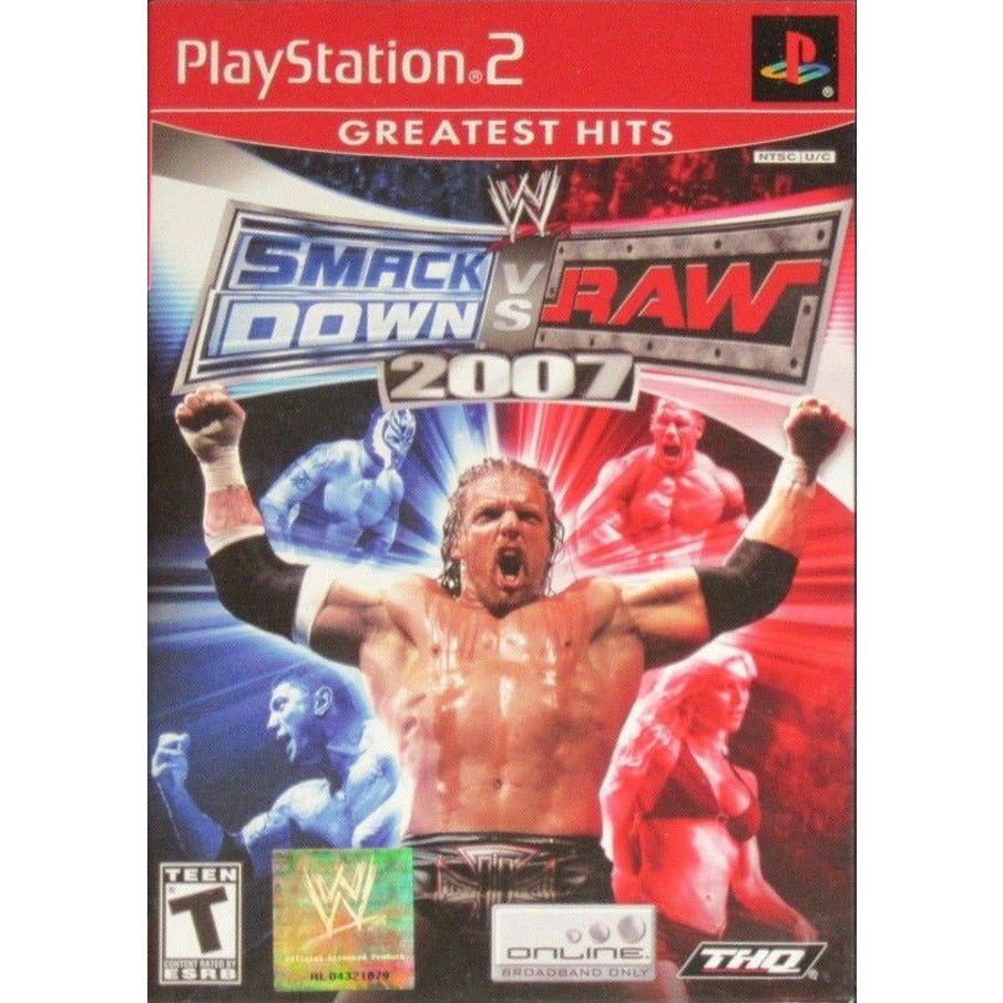 PS2 - WWE Smackdown Vs Raw 2007