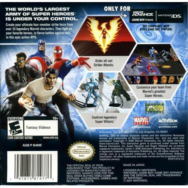 GBA - Marvel Ultimate Alliance