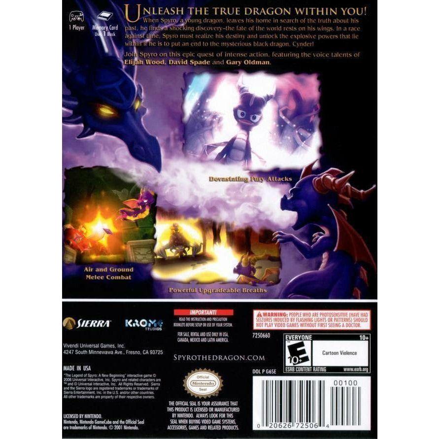 GameCube - The Legend Of Spyro A New Beginning
