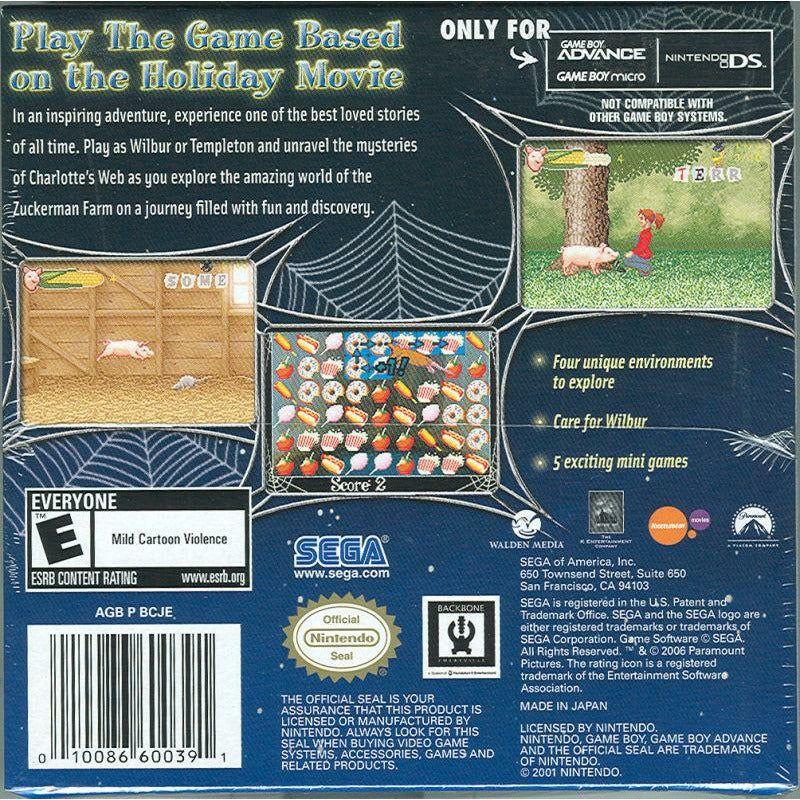 GBA - Charlotte's Web (Cartridge Only)