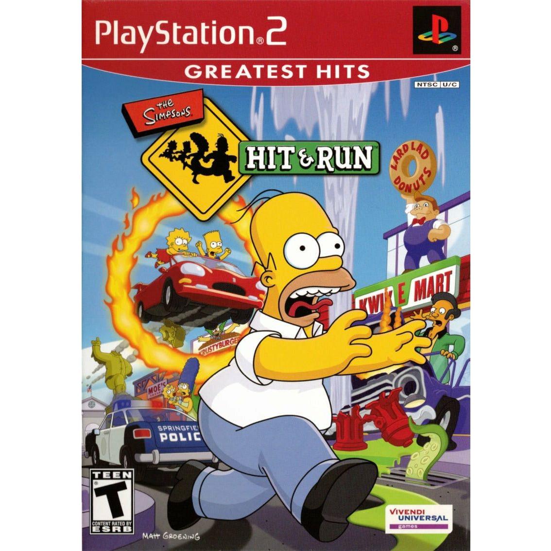 PS2 - The Simpsons Hit & Run