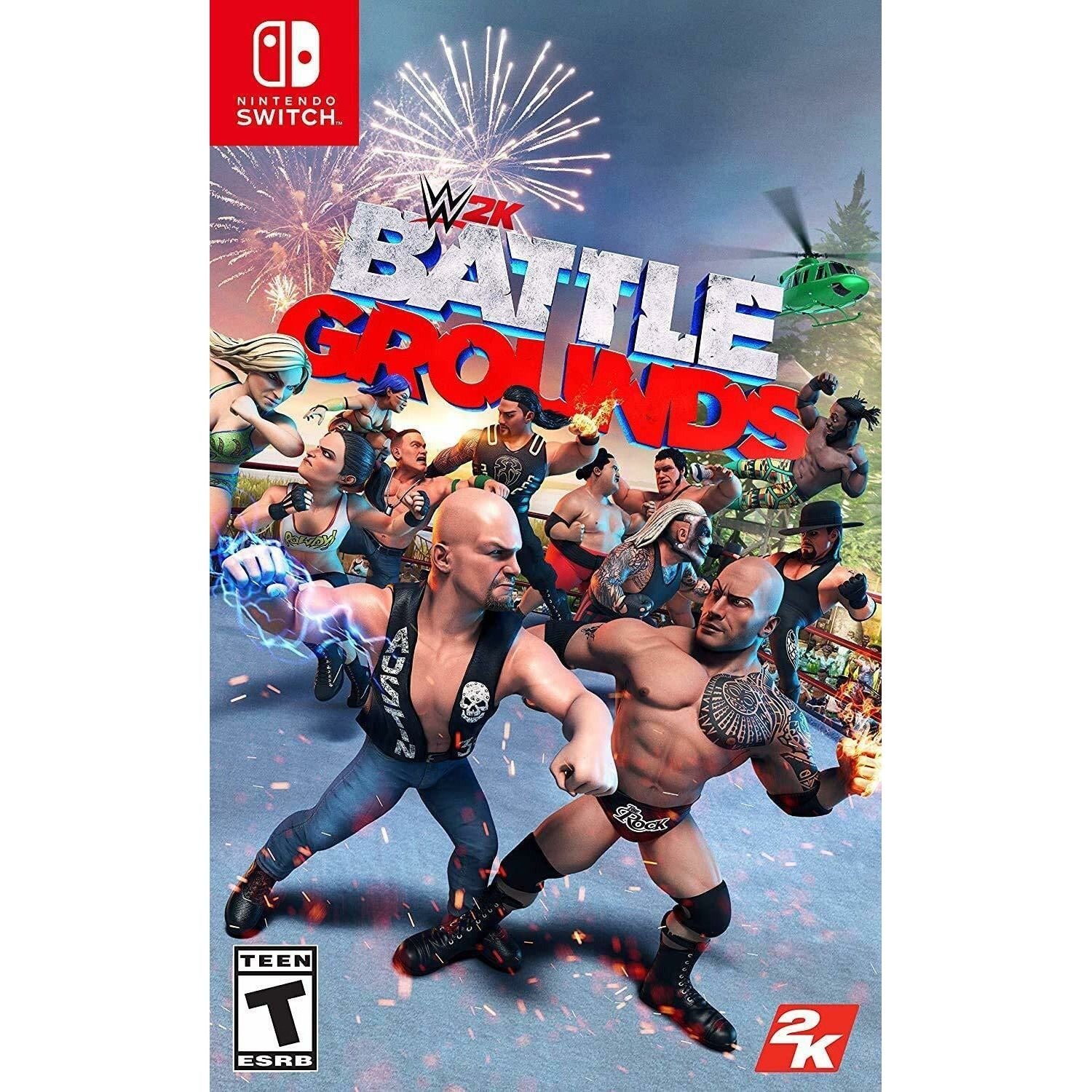 Switch - WWE 2K Battlegrounds (In Case)