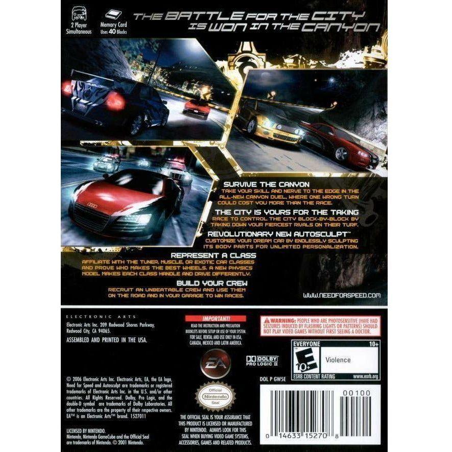 GameCube - Need for Speed Carbon