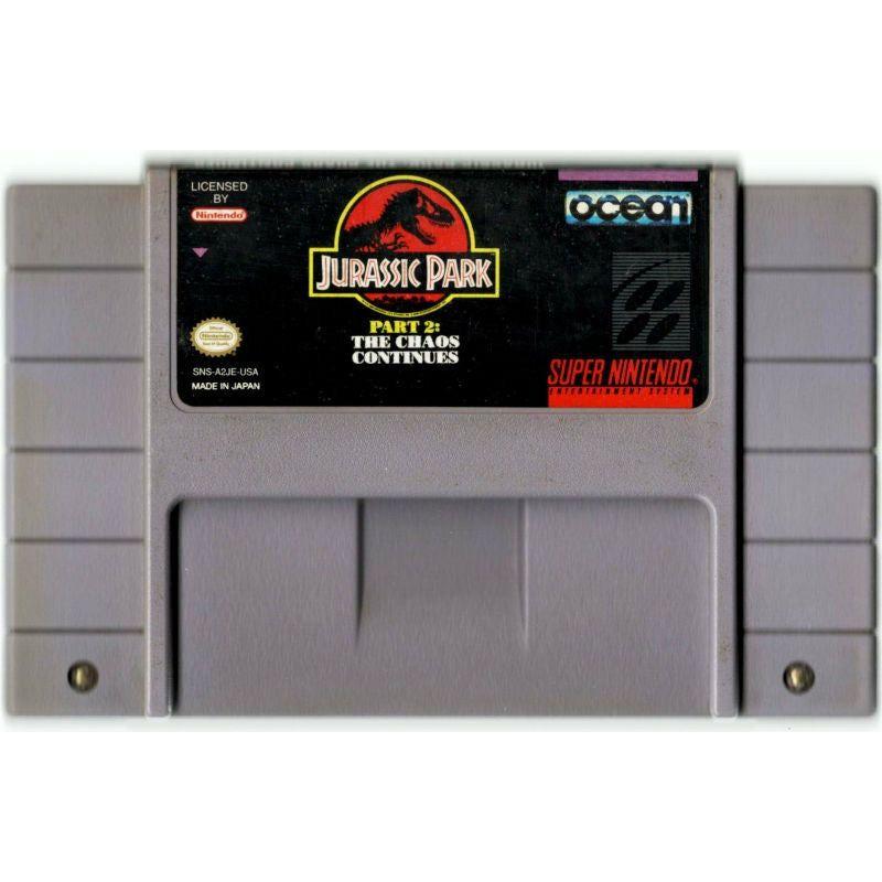 SNES - Jurassic Park - Le chaos continue (cartouche uniquement)