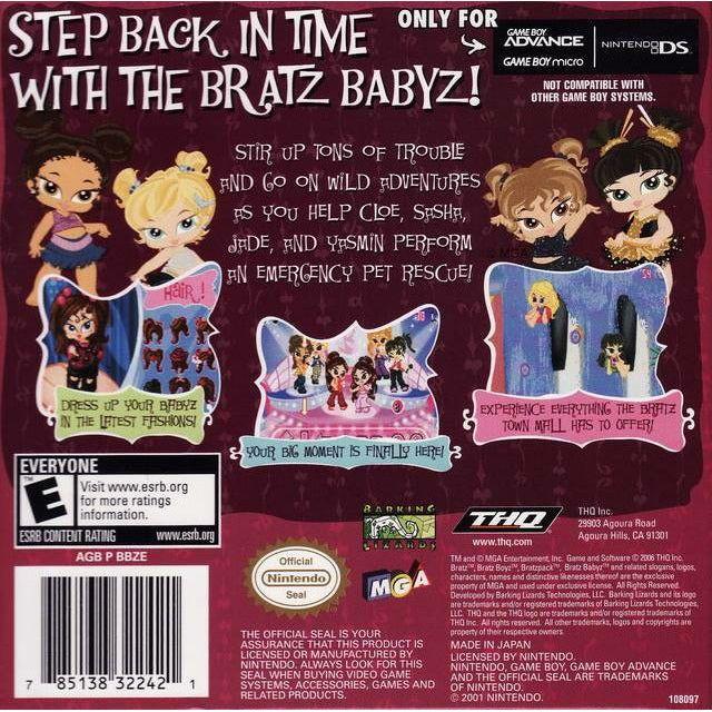 GBA - Bratz Babyz (Cartridge Only)