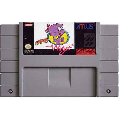SNES - Super Widget (cartouche uniquement)