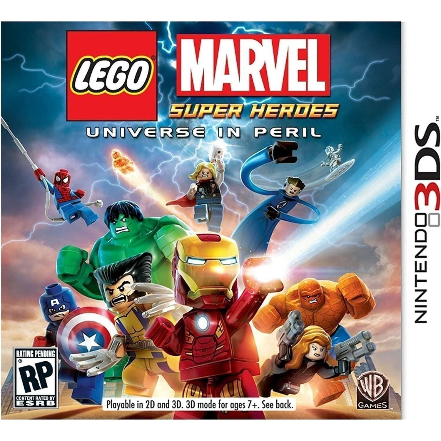 3DS - L'univers Lego Marvel Super Heroes en péril (Au cas où)