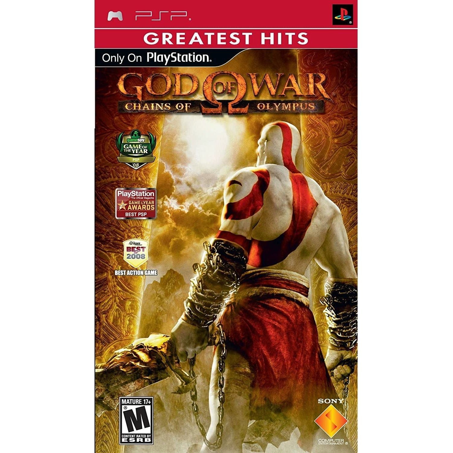 PSP - God of War Chains Of Olympus (au cas où)