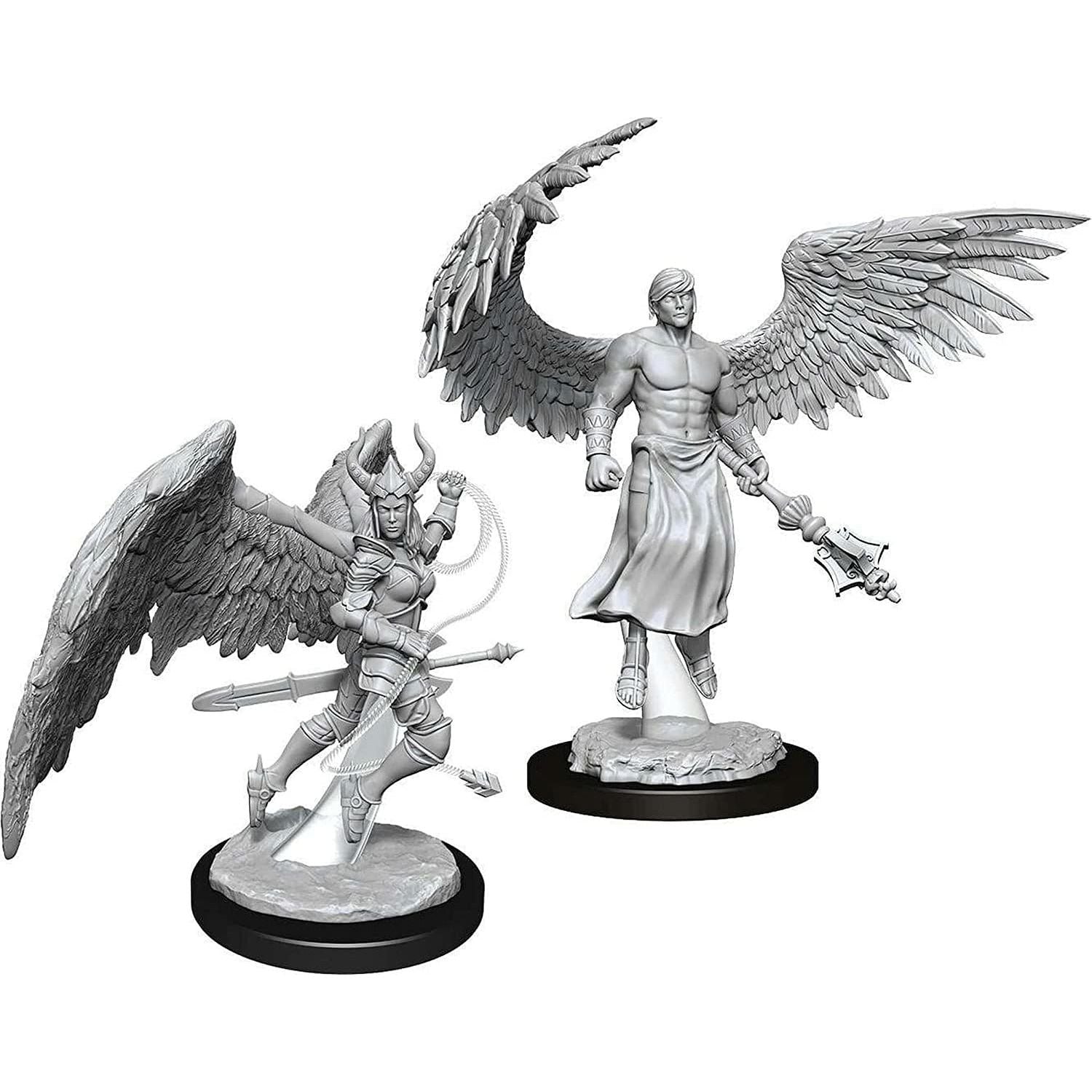 D&D - Minis - Nolzurs Marvelous Miniatures - Deva & Erinyes