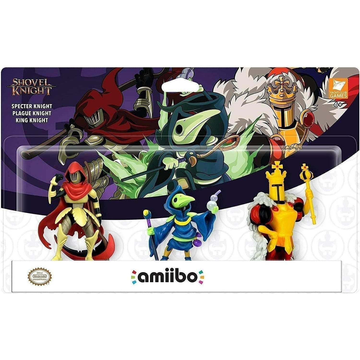 Amiibo - Shovel Knight Treasure Trove 3 Pack Amiibo