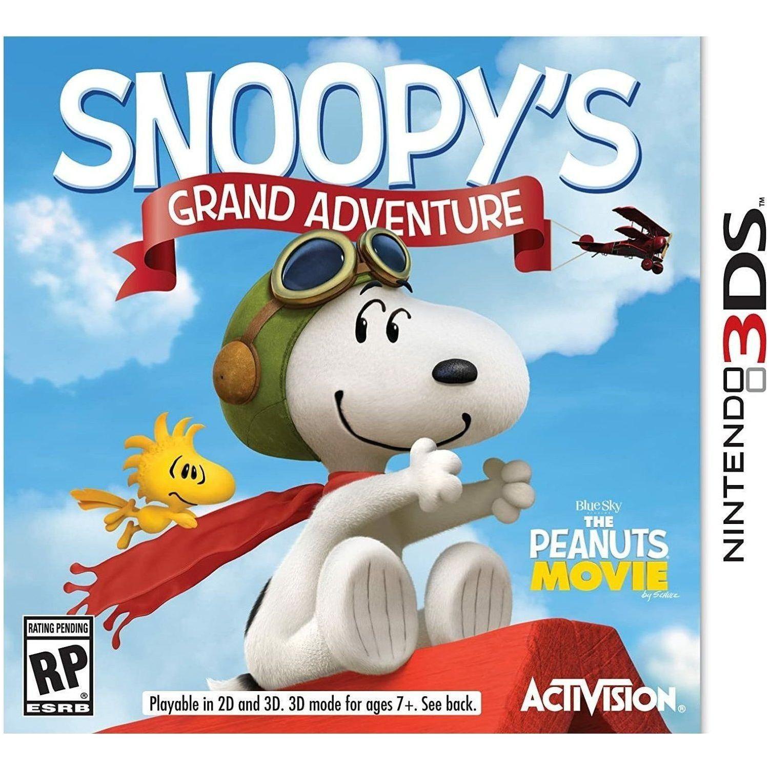 3DS - La Grande Aventure de Snoopy (Au cas où)