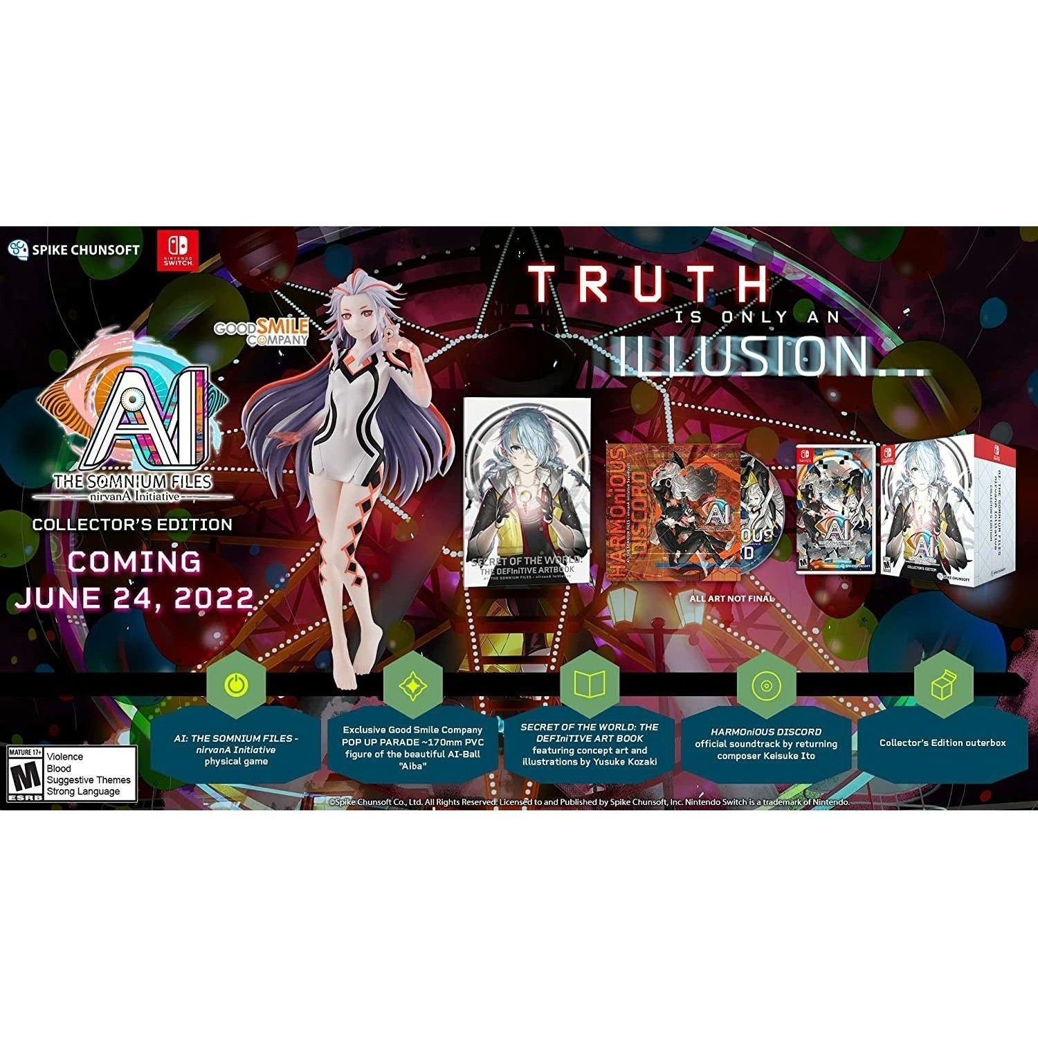 Switch - AI The Somnium Files Nirvana Initiative Collector's Edition