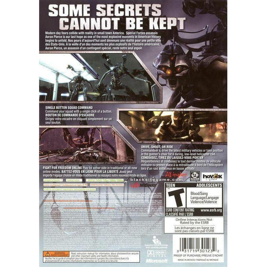 XBOX 360 - Zone de site noire 51