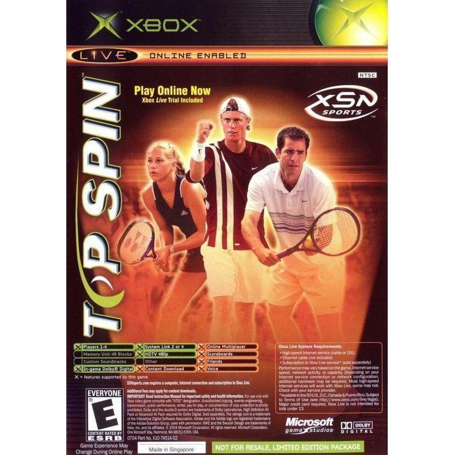 XBOX - NCAA Football 2005 / Top Spin