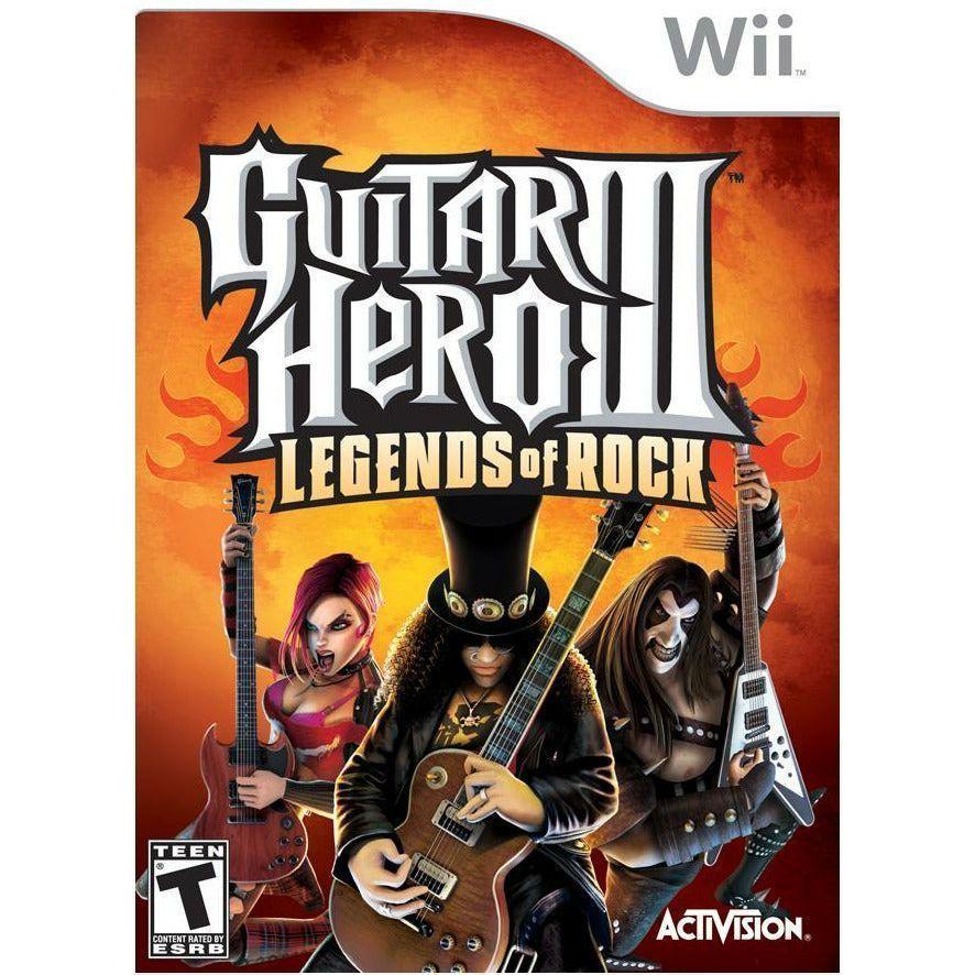 Wii - Guitar Hero III Légendes du Rock