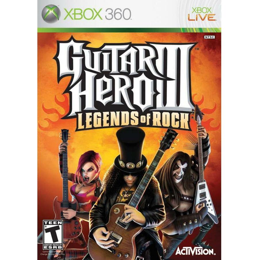 XBOX 360 - Guitar Hero III Légendes du Rock (scellé)