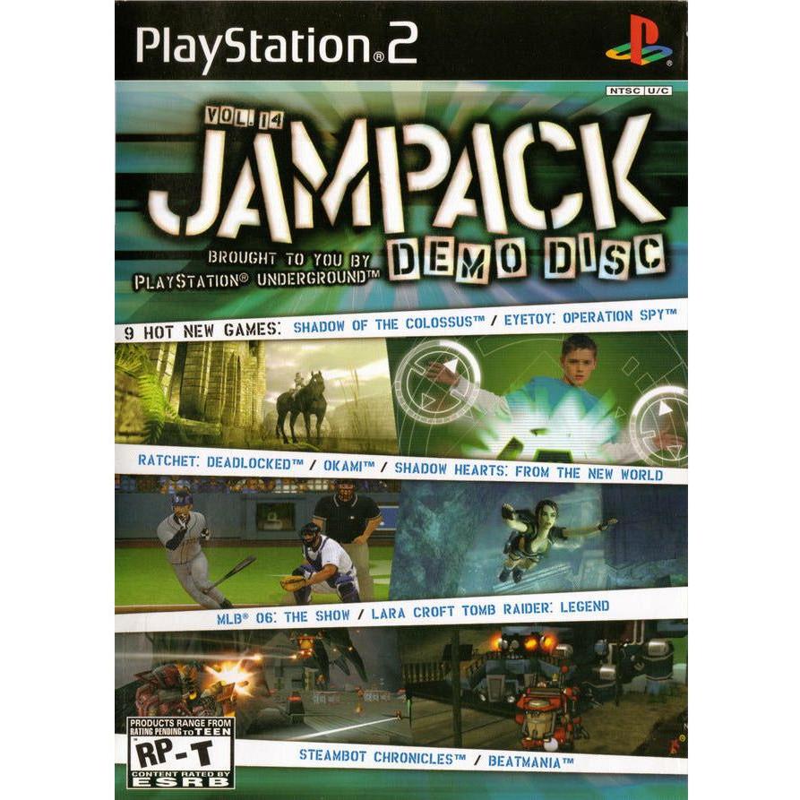 PS2 - JamPack Vol. 14 Disque de démonstration