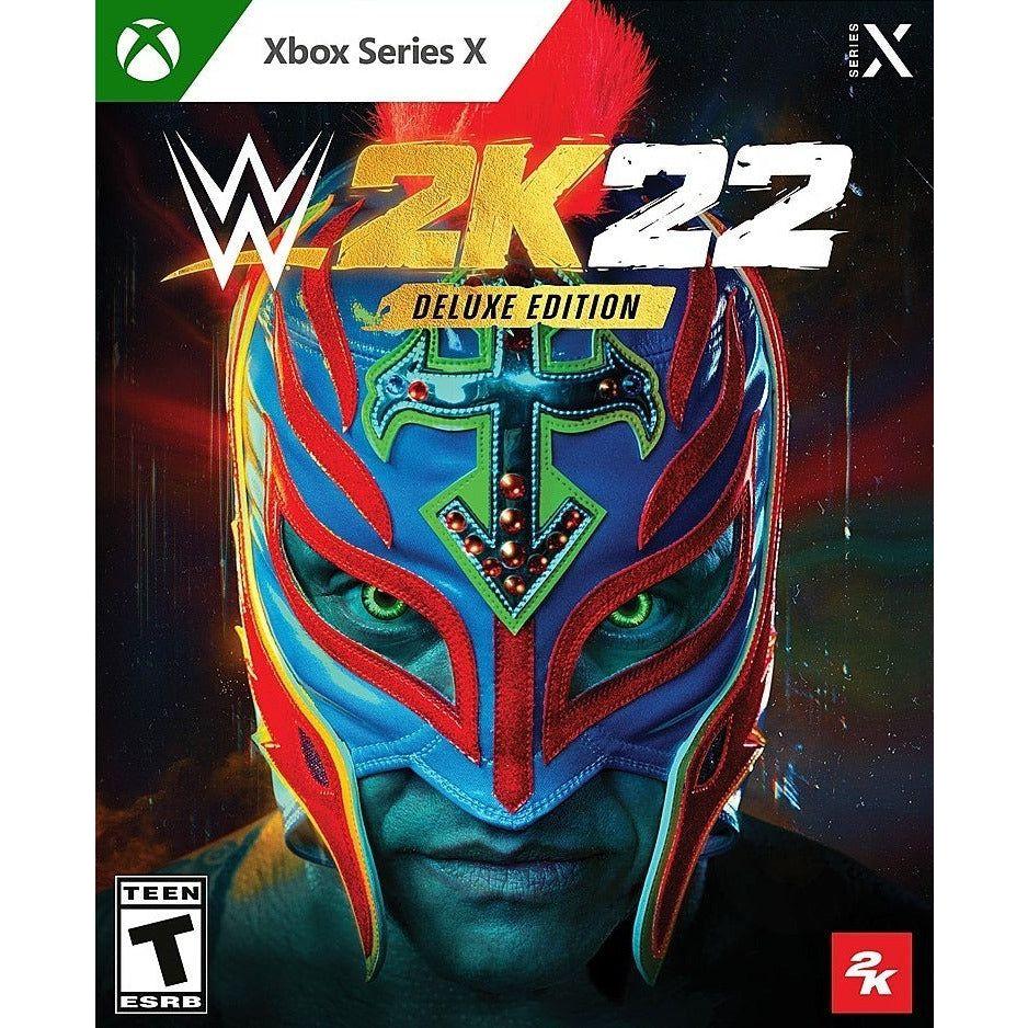 Xbox Series X - Boîtier en acier WWE 2K22 Deluxe Edition