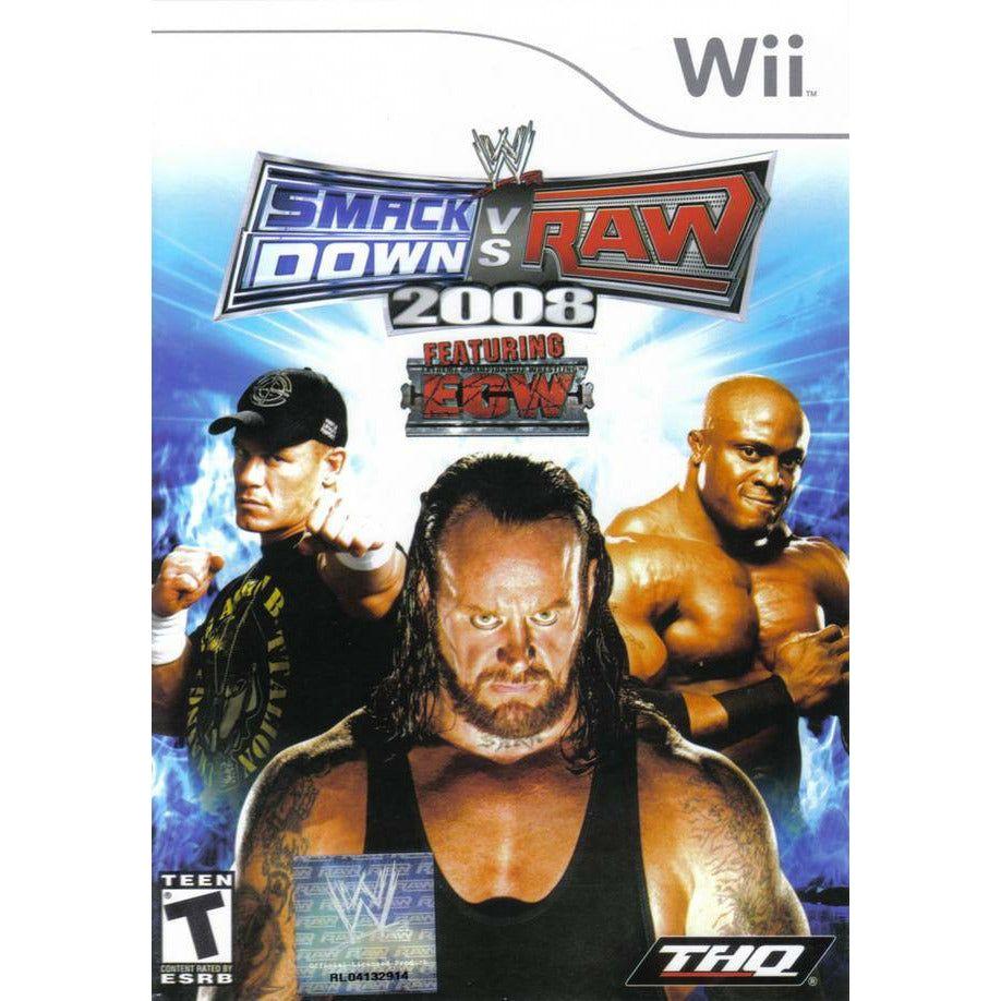 Wii - WWE Smackdown contre Raw 2008