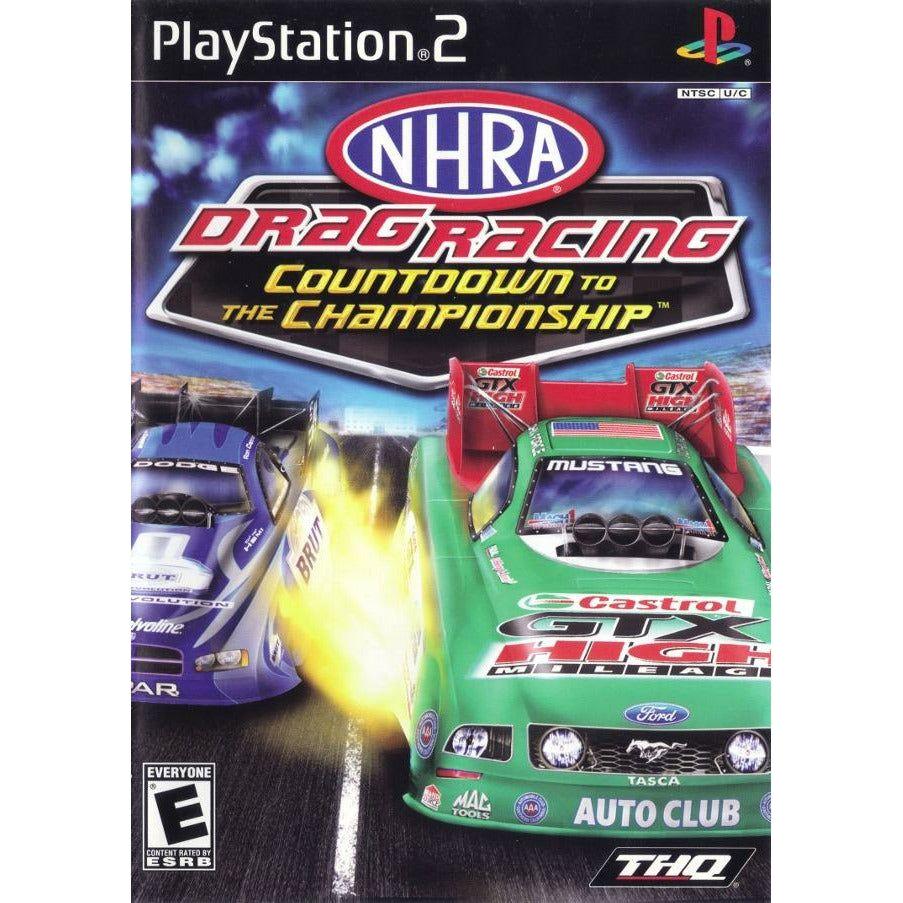 PS2 - Compte à rebours NHRA Drag Racing pour le championnat