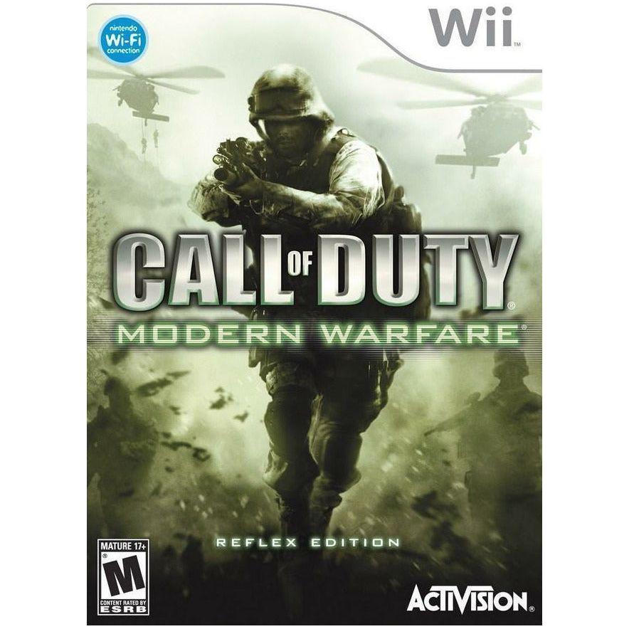 Wii Call of Duty Modern Warfare Reflex Edition