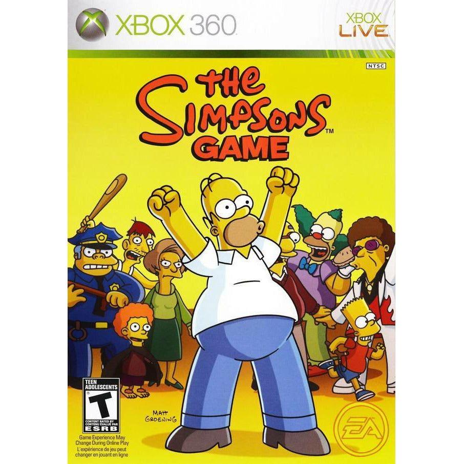 XBOX 360 - The Simpsons Game