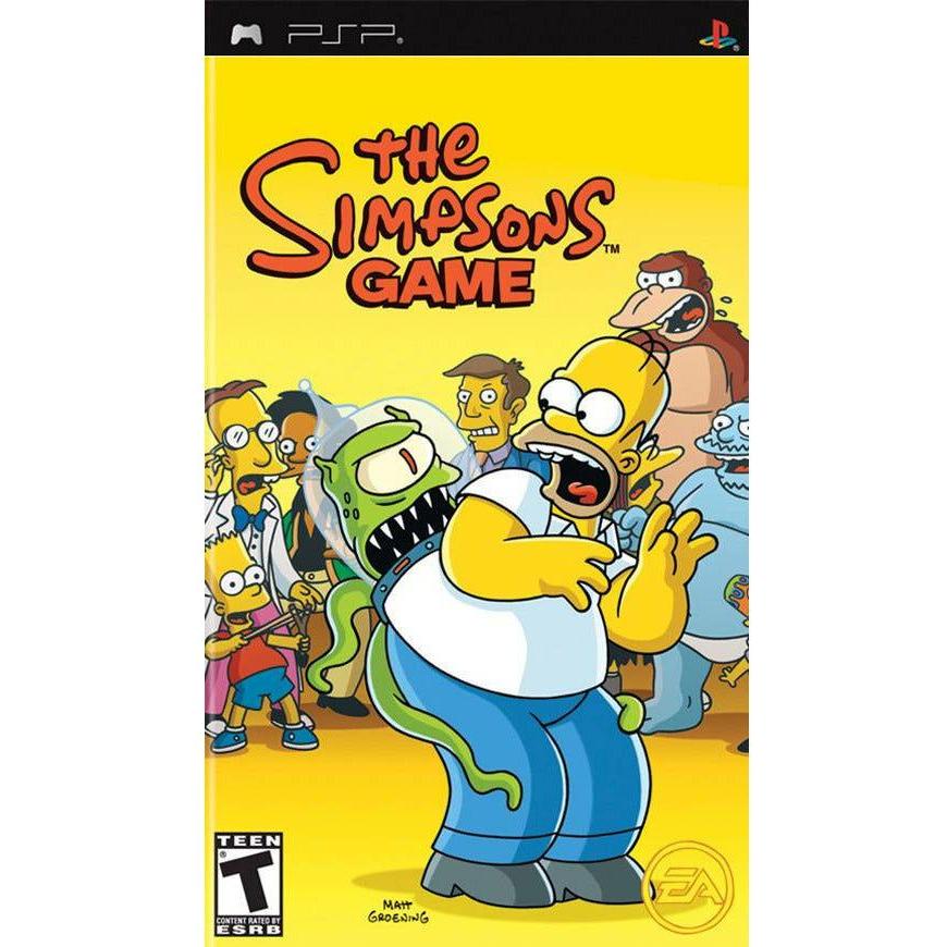 PSP - The Simpsons Game (In Case)