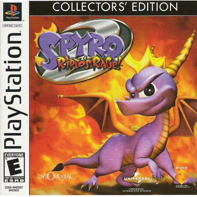 PS1 - Spyro 2 Ripto's Rage