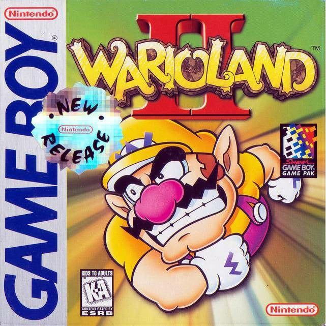 GB - Wario Land II (Cartridge Only / Black Cartridge)