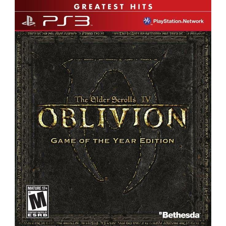 PS3 - The Elder Scrolls IV Oblivion (Game of the Year Edition) (Sealed)