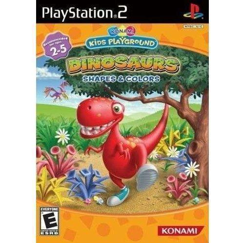 PS2 - Konami Kids Playground Formes et couleurs des dinosaures