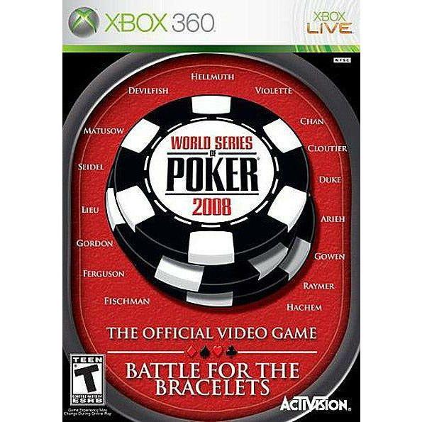 XBOX 360 - World Series Of Poker 2008 Battle For The Bracelets